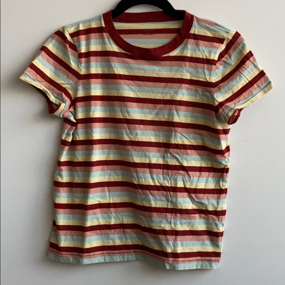 Madewell Multicolor Stripe Tee